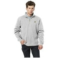 thumbnail image 1 of Men's League Collegiate Wear  Heather Gray Arizona State Sun Devils Essentials Fleece 2.0 Quarter-Zip Jacket, 1 of 1
