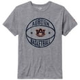 thumbnail image 1 of Men's League Collegiate Wear Heather Gray Auburn Tigers Basketball Victory Falls Tri-Blend T-Shirt, 1 of 1