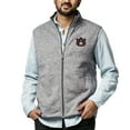 thumbnail image 1 of Men's League Collegiate Wear  Heather Gray Auburn Tigers  Saranac Full-Zip Vest, 1 of 1