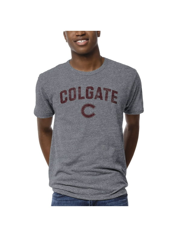 Men's League Collegiate Wear Heather Gray Colgate Raiders 1965 Victory Falls T-Shirt