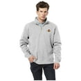 thumbnail image 1 of Men's League Collegiate Wear  Heather Gray Iowa State Cyclones Essentials Fleece 2.0 Quarter-Zip Jacket, 1 of 1
