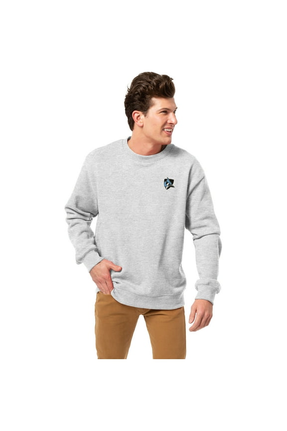 Men's League Collegiate Wear Heather Gray Johns Hopkins Blue Jays Essentials 2.0 Fleece Pullover Sweatshirt