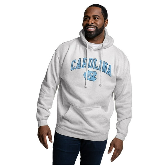 Men's League Collegiate Wear Heather Gray North Carolina Tar Heels Essentials 2.0 Fleece Pullover Hoodie