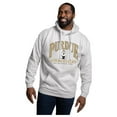 thumbnail image 1 of Men's League Collegiate Wear Heather Gray Purdue Boilermakers Essentials 2.0 Fleece Pullover Hoodie, 1 of 1