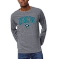 thumbnail image 1 of Men's League Collegiate Wear Heather Gray UNC Wilmington Seahawks 1965 Victory Falls Long Sleeve Tri-Blend T-Shirt, 1 of 1