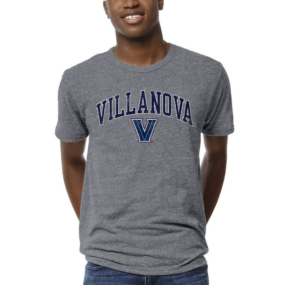 Men's League Collegiate Wear Heather Gray Villanova Wildcats 1965 Victory Falls T-Shirt