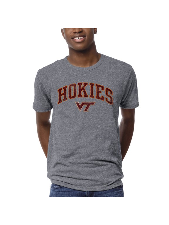 Men's League Collegiate Wear Heather Gray Virginia Tech Hokies 1965 Victory Falls T-Shirt
