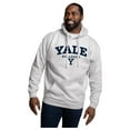 thumbnail image 1 of Men's League Collegiate Wear Heather Gray Yale Bulldogs Essentials 2.0 Fleece Pullover Hoodie, 1 of 1