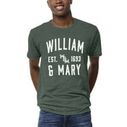 Men's League Collegiate Wear Heather Green William & Mary Tribe 1274 Victory Falls T-Shirt
