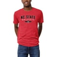 thumbnail image 1 of Men's League Collegiate Wear Heather Red NC State Wolfpack Victory Falls Tri-Blend T-Shirt, 1 of 1