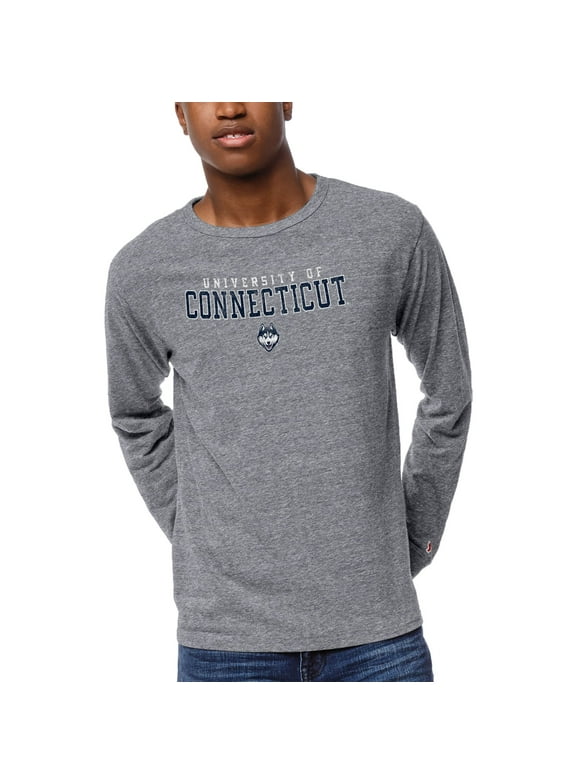 UConn Quarter Zip Women's Men's Colosseum White UConn Huskies Arch