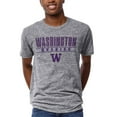 thumbnail image 1 of Men's League Collegiate Wear Heathered Gray Washington Huskies Victory Falls T-Shirt, 1 of 1