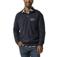 thumbnail image 1 of Men's League Collegiate Wear Heathered Navy Rochester Yellow Jackets Heritage Quarter-Zip Pullover Jacket, 1 of 1