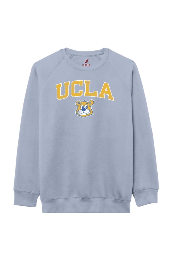 Men's-League Collegiate Wear Light Blue UCLA Bruins Essentials 2.0 Pullover Sweatshirt