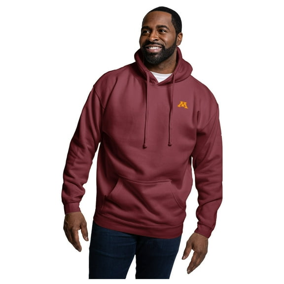 Men's-League Collegiate Wear  Maroon Minnesota Golden Gophers Essentials 2.0 Fleece Pullover Hoodie