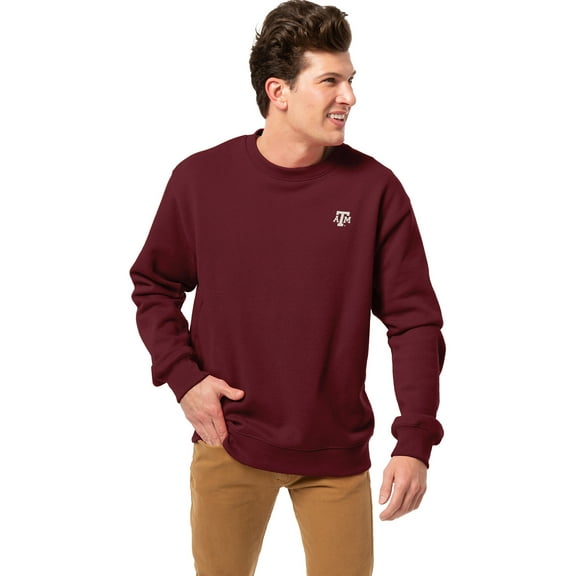 Men's League Collegiate Wear Maroon Texas A&M Aggies Essentials 2.0 Fleece Pullover Sweatshirt