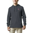 thumbnail image 1 of Men's League Collegiate Wear  Navy American University Eagles  Waffle Knit Pullover Hoodie, 1 of 1