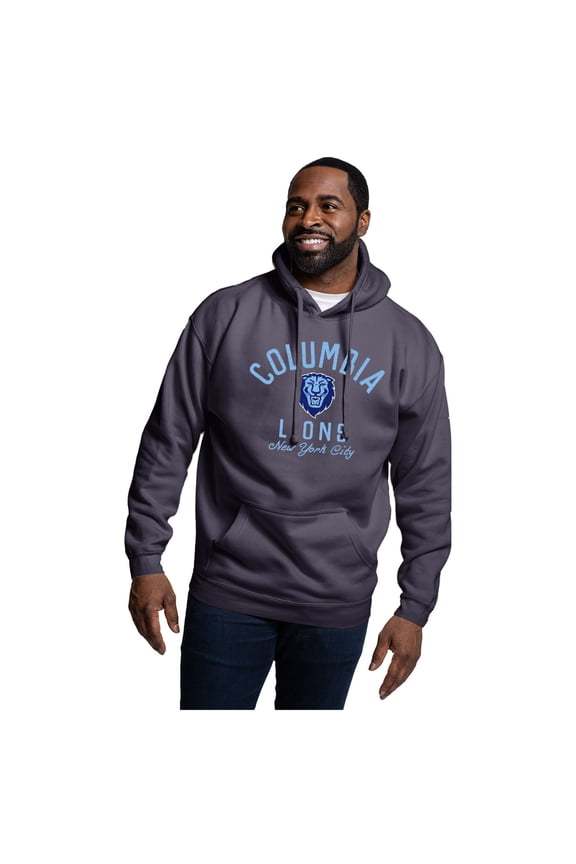 Men's League Collegiate Wear Navy Columbia University Essentials 2.0 Fleece Pullover Hoodie