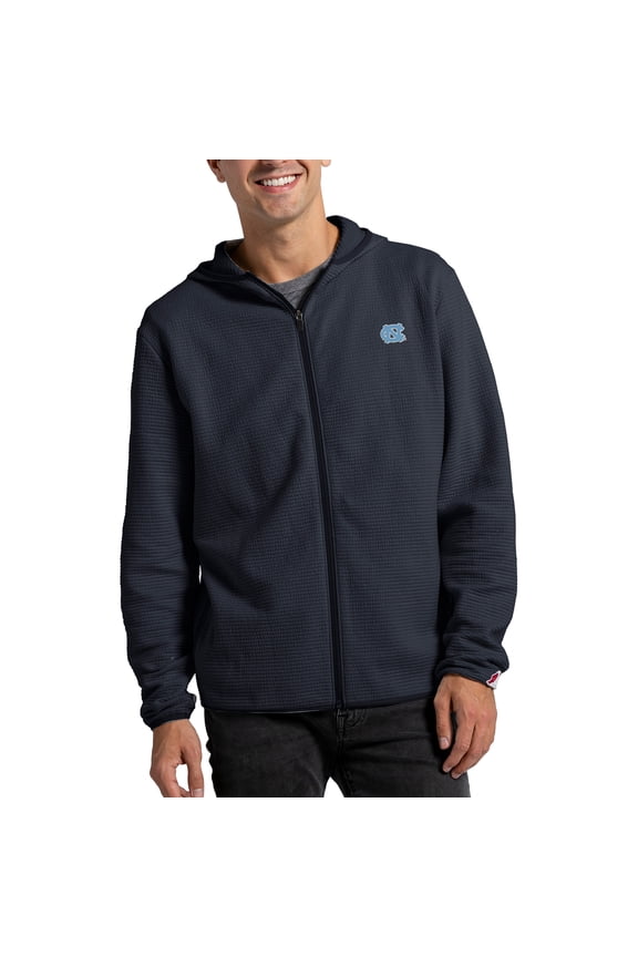 Men's League Collegiate Wear Navy North Carolina Tar Heels Summit Full-Zip Hoodie