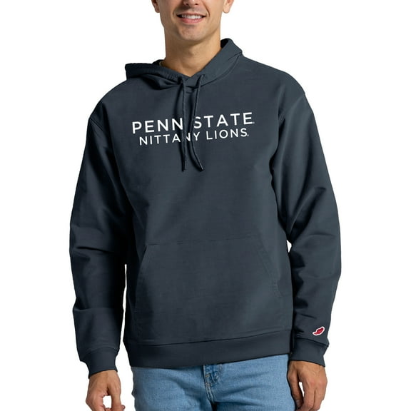 Men's League Collegiate Wear Navy Penn State Nittany Lions Stretch Corduroy Pullover Hoodie