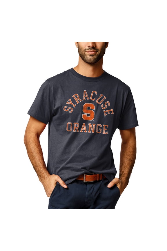 Men's League Collegiate Wear Navy Syracuse Orange All American T-Shirt
