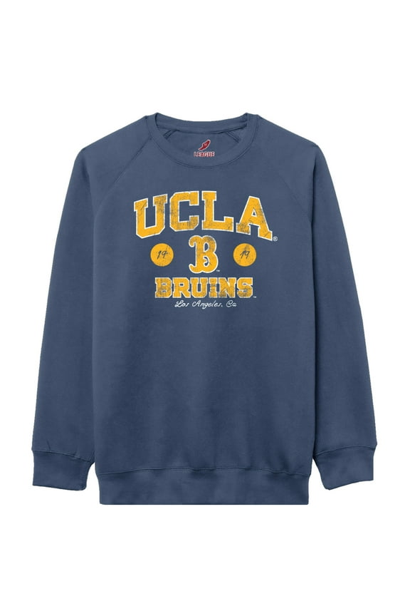 Men's-League Collegiate Wear Navy UCLA Bruins Essentials 2.0 Pullover Sweatshirt
