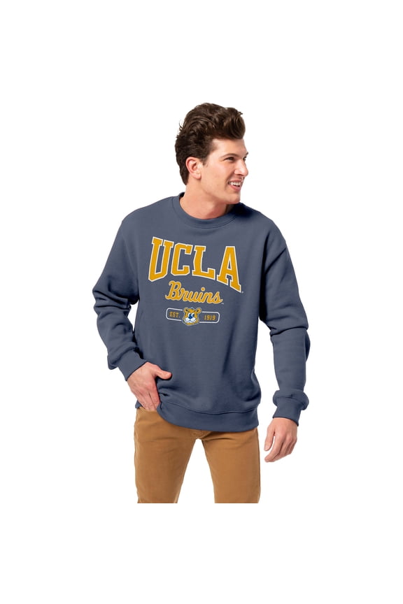 Men's-League Collegiate Wear Navy UCLA Bruins Essentials 2.0 Pullover Sweatshirt