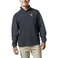 thumbnail image 1 of Men's League Collegiate Wear  Navy West Virginia Mountaineers  Fleece Quarter Snap Up Pullover Sweatshirt, 1 of 1