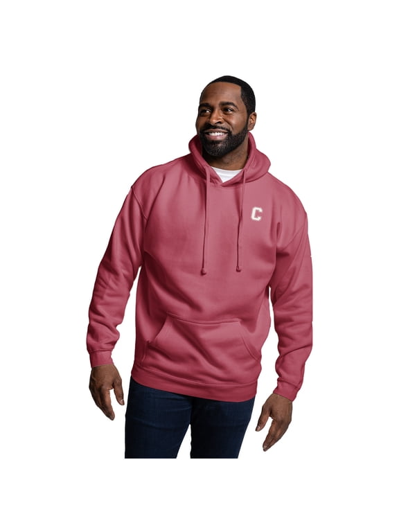 Men's-League Collegiate Wear Red Cornell Big Red Essentials 2.0 Fleece Pullover Hoodie
