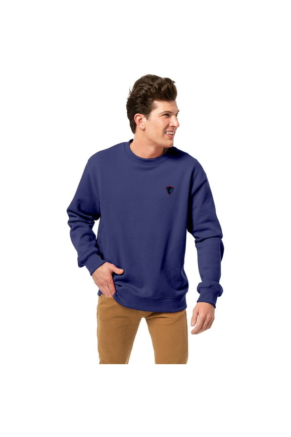 Men's-League Collegiate Wear  Royal DePaul Blue Demons Essentials 2.0 Pullover Sweatshirt