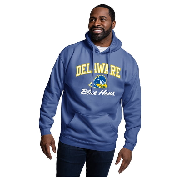 Men's League Collegiate Wear Royal Delaware Fightin' Blue Hens Essentials 2.0 Fleece Pullover Hoodie