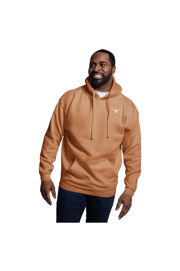 Men's League Collegiate Wear Texas Orange Texas Longhorns Essentials 2.0 Fleece Pullover Hoodie