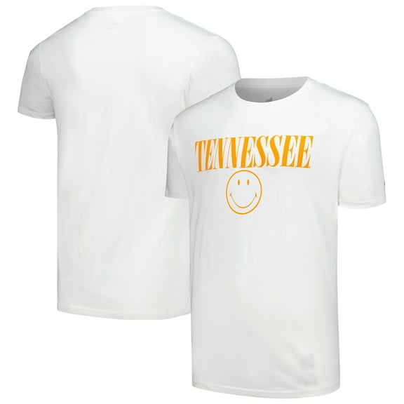 Men's League Collegiate Wear White Tennessee Volunteers Smiley All American T-Shirt