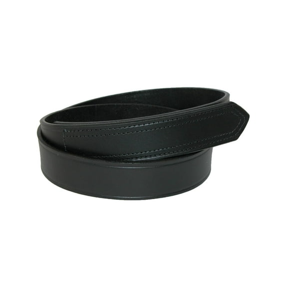 Men's Leather 1 3/8 inch Hook and Loop No Scratch Work Belt