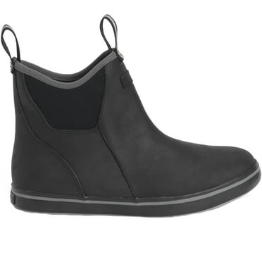 Men's Leather 6 in Ankle Deck Boot