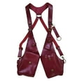 thumbnail image 1 of Men's Leather Anti-Theft Underarm Shoulder Bag with Adjustable Strap, Steampunk Style for Travel and Outdoor Use, 1 of 1