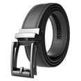thumbnail image 1 of Men's Leather Automatic Buckle Ratchet Dress Belt, 1 of 1