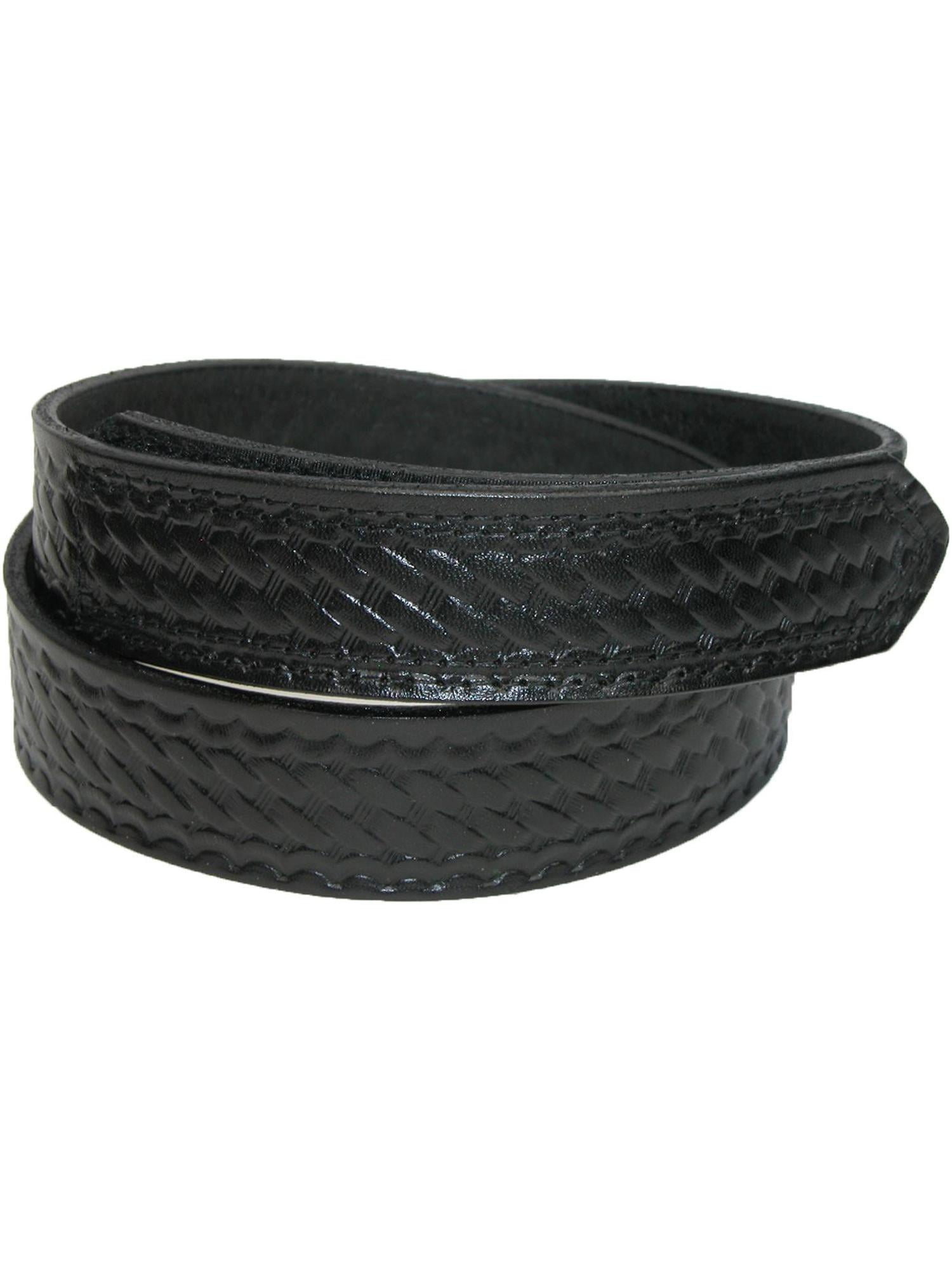 Men s Leather Basketweave Hook and Loop Mechanics Belt Walmart