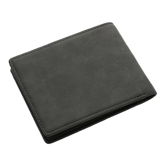 Men’s Leather Bifolds Wallet Everyday Wallets with Card Slots Bill Compartment Business Minimalist Purses Wallets Gifts
