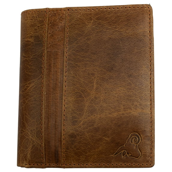 Men's Leather Big Hipster Bifold Wallet USA Series RFID Blocking