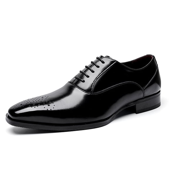 Men's Leather Business Shoes Dress Men's Shoes Cowhide Men's Gentlemen's Leather Shoes