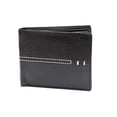 thumbnail image 1 of Men's Leather Credit Card ID Stitch Design Black Wallet 3.4 x 4.5 inches, 1 of 5