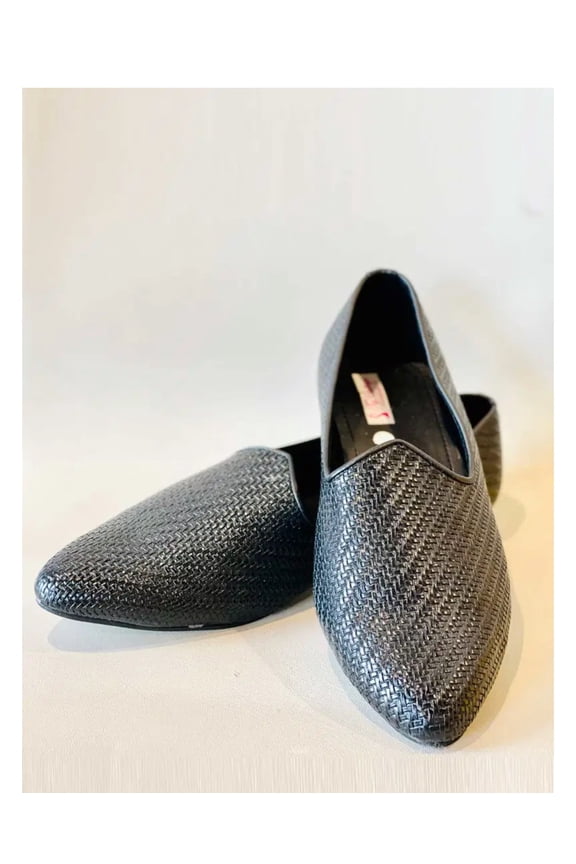 Men's Leather Shoe with Flat Heel