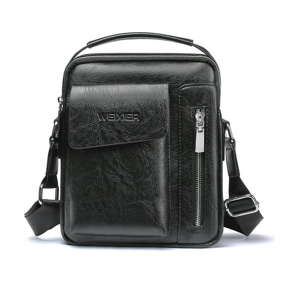 Men's Leather Shoulder Bag Crossbody Business Messenger Bags