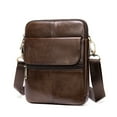 thumbnail image 1 of Men's Leather Shoulder Bag Small Men's Genuine Leather Bag for Men Mini Designer Bags Messenger Crossbody Bags Handbags, 1 of 3
