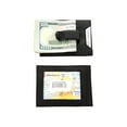 thumbnail image 1 of Men's Leather Slim Design Money Clip Credit Card ID Holder Black Wallet 4 x 2.75 inches, 1 of 1