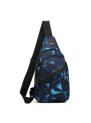 FSD.WG Sling Backpack for Men Chest Bag Crossbody Shoulder Bags Travel Bag Purse for Men with Water Resistant