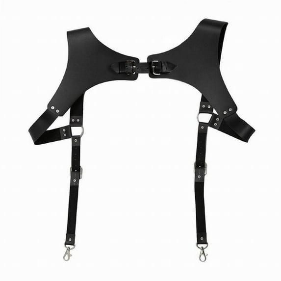 Men's Leather Suspenders Men's Sex Leather Clothes Alternative Wear Belts