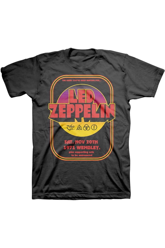 Led Zeppelin 1971 Wembley T Shirt