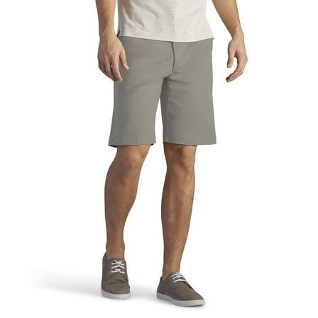 Men's Lee® 10" Extreme Motion Flat Front Shorts Color: Iron Size: 29